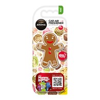 Zapach AROMA CAR Polymer Manny CHRISTMAS COOKIE GINGERBREAD  *831747* (op. 10szt)