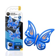 Zapach AROMA CAR Polymer Butterfly NEW CAR 2szt *  *029074* (op. 10szt)