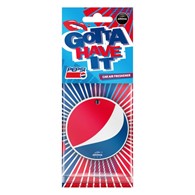Zapach AROMA CAR Pepsi GLOBE Cellulose Sparkling * zawieszka podkładka  *102487* (op. 36szt)
