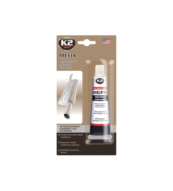 K2 MEFIX Cement do tłumika 140g   (B306) (op. 12szt)