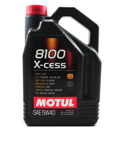 Olej Motul 8100 X-CESS 5W/40 5L