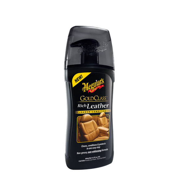 MEGUIARS Rich Leather cleaner do skóry Gold Class 400ml