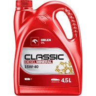 Olej Orlen Platinum Classic Diesel  15W/40 op. 4.5l