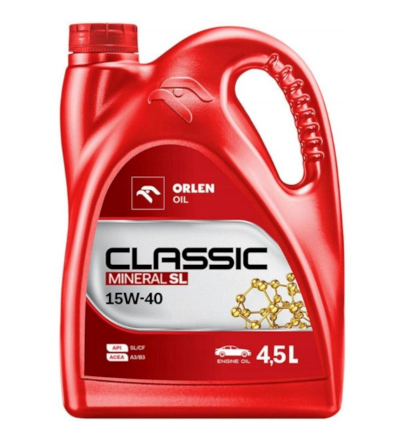 Olej Orlen Platinum Classic   15W/40 op. 4.5l