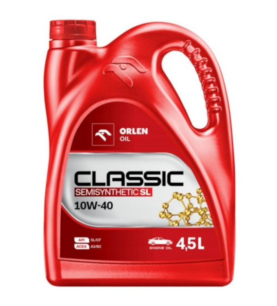 Olej Orlen Platinum Classic  10W/40 op. 4.5l