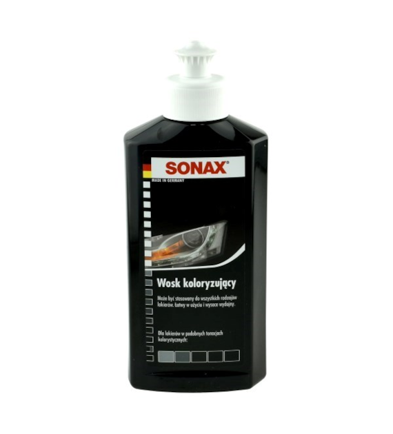 SONAX Polish&Wax wosk kolor. czarny 250ml (296141)