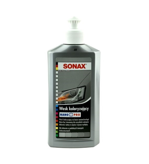 SONAX Polish&Wax wosk kolor. srebrny 250ml (296341)