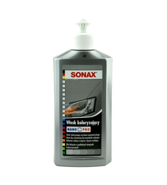SONAX Polish&Wax wosk kolor. srebrny 250ml (296341)