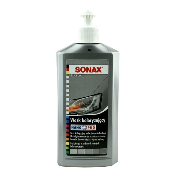 SONAX Polish&Wax wosk kolor. srebrny 250ml (296341)