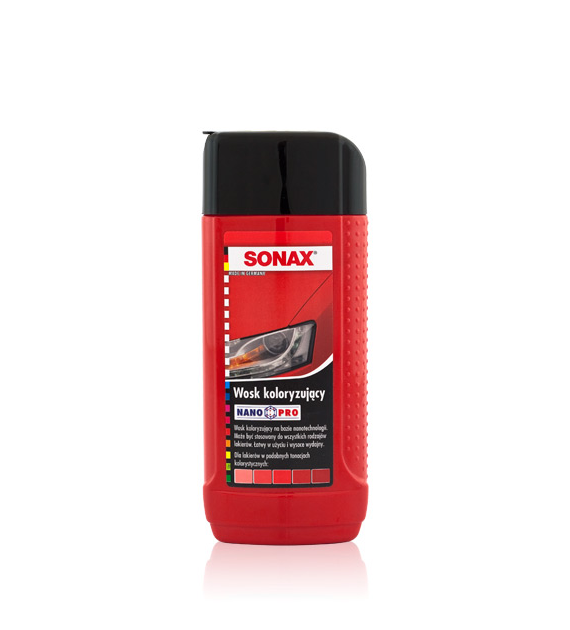 SONAX Polish&Wax wosk kolor. czerwony 250ml (296441)