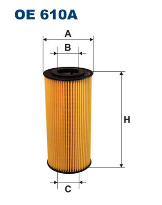 Filtr OE610A zam.OX123/1D qq