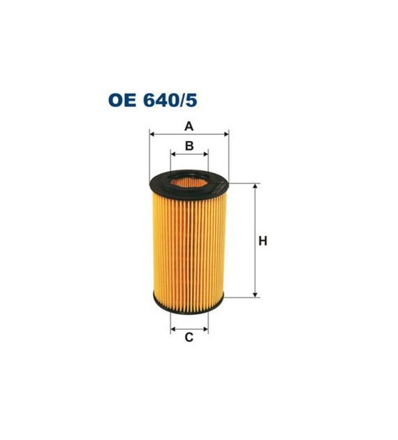 Filtr OE640/5 zam.OX153D3