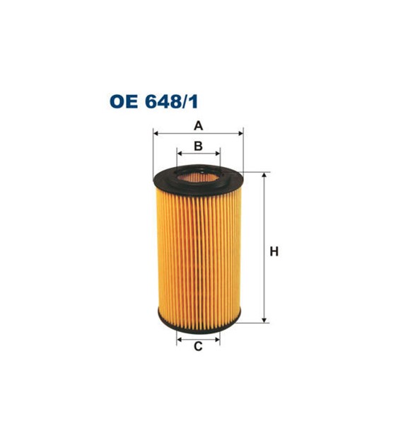 Filtr OE648/1 zam.OX153D1
