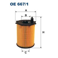 Filtr OE667/1 zam.OX171/2D, HU716/2x