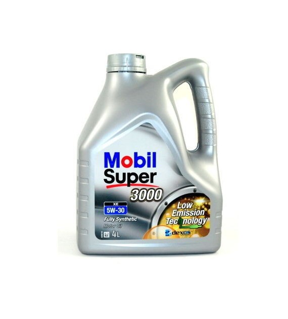 Olej Mobil Super 3000  XE 5W/30 op.4L  VW 505.01 MB 229.51