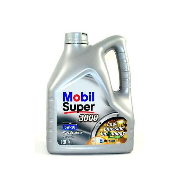 Olej Mobil Super 3000  XE 5W/30 op.4L  VW 505.01 MB 229.51