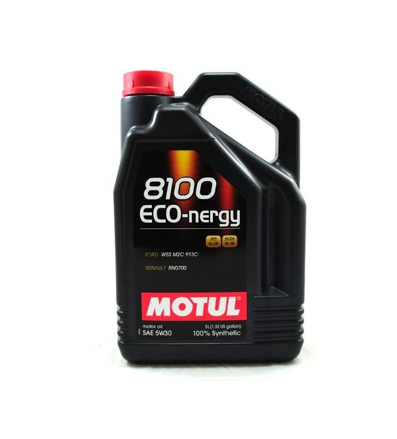 Olej Motul 8100 ECO NERGY 5W/30 5L  A5/B5 Ford,Honda,Volvo benz.