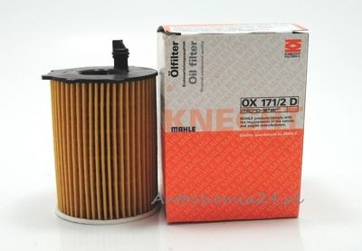 Filtr oleju KNECHT OX171/2D Citroen 1.6 HDI