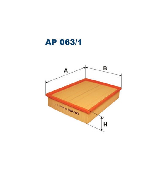 Filtr AP063/1 zam. LX622