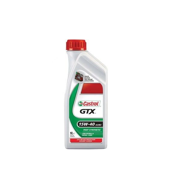 Olej Castrol GTX High Mileage 15W/40    1l