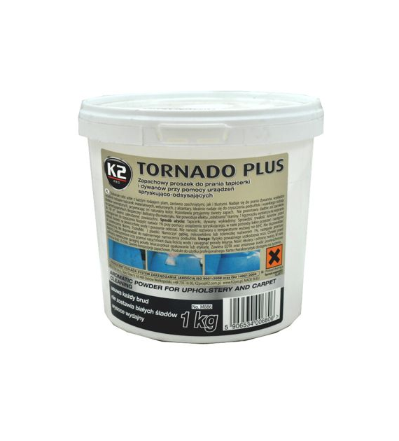 K2 Tornado Plus proszek do prania tapicerek 1kg   (M886)