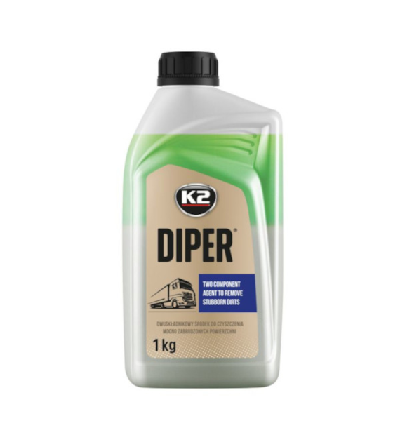 K2 DIPER  dwuskł. usuwa każdy brud (zam. Dimer) aktywna piana 1kg    (M802)