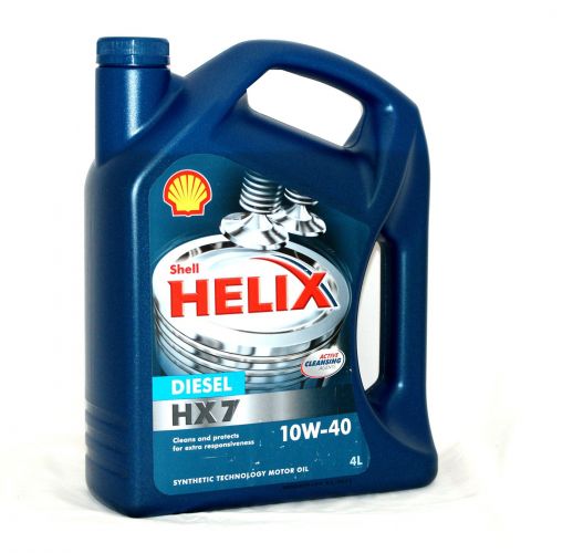 Olej Shell Helix HX7 Diesel  10W/40 4L