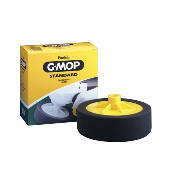 Gąbka polerska Farecla gwint G-MOP 150mm M14 czarna miekka