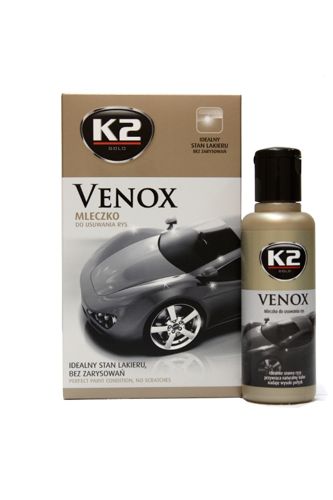 K2 VENOX  zestaw do usuwania rys, zarysowań + gąbka 180g    (G050)