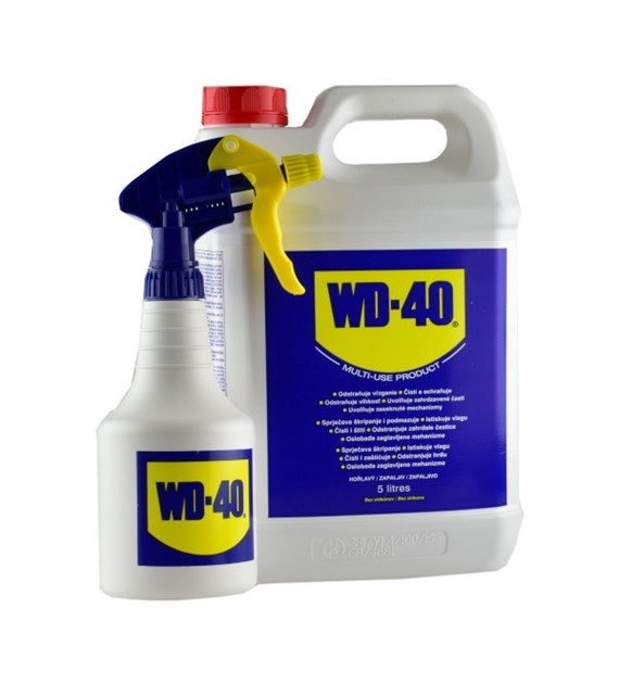 WD-40 kanister 5l + rozpylacz plastikowy kpl (01-Z05)