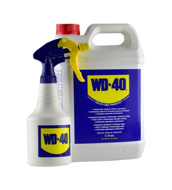 WD-40 kanister 5l + rozpylacz plastikowy kpl (01-Z05)