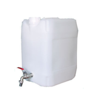 Pojemnik na wodę z zaworem  30l metalowy kranik