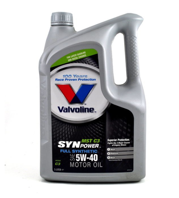 Olej Valvoline SYNPOWER MST C3 5W/40 5l