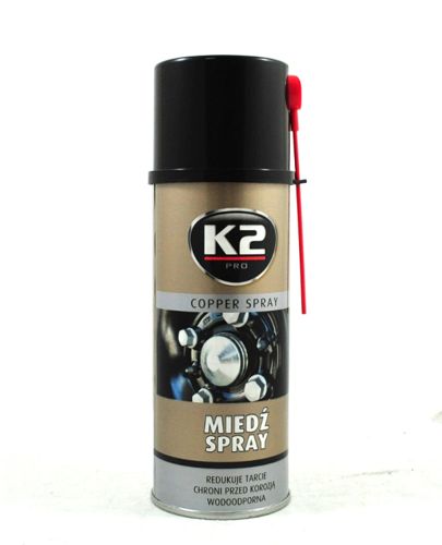 K2 smar miedziany w sprayu 400ml   (W122)