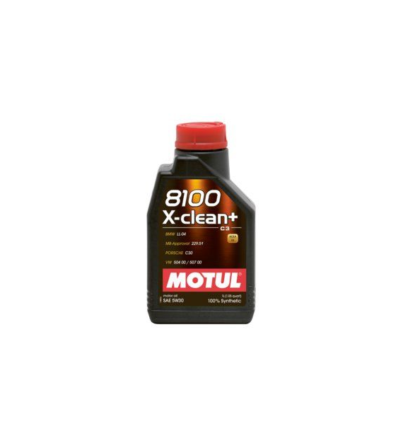 Olej Motul 8100 X-CLEAN + (C3)  5W/30 1L    504.00 507.00