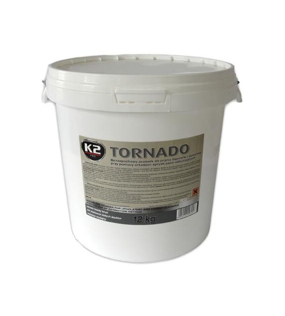 K2 Tornado Plus proszek do prania tapicerek 12kg   (M286)