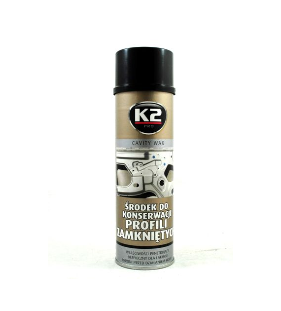 K2 Środek do konserwacji profili zamkniętych spray 500ml   (L330)