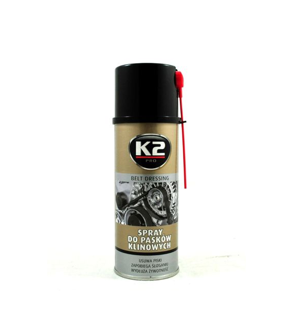 K2 Spray do pasków klinowych 400ml    (W126)