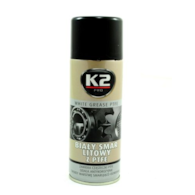K2 Biały smar litowy z PTFE spray 400ml    (W121)