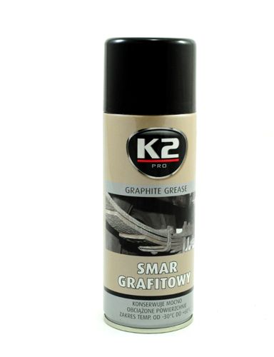 K2 Smar grafitowy spray 400ml    (W130)