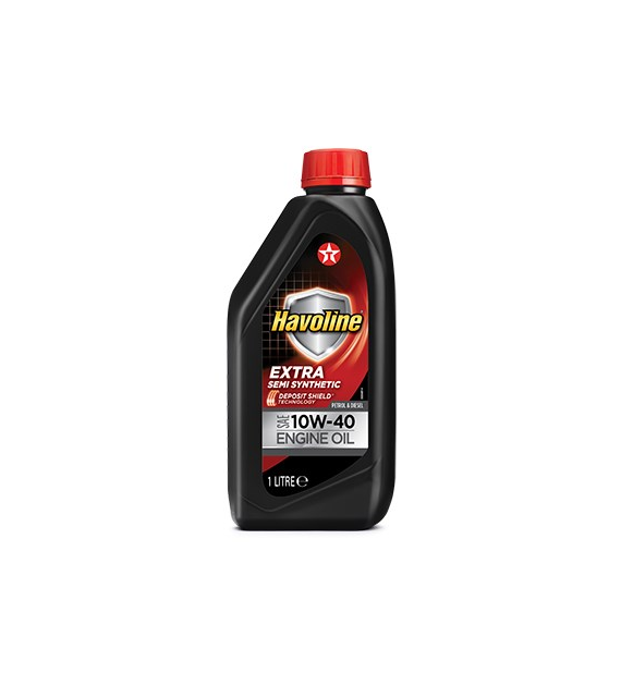 Olej TEXACO Havoline Extra 10W/40 1L ACEA A3/B4 API SN/CF  VW 502.00/505.00/501.01; MB 229.3 /226.5 ; RN0700/710 ; PSA B71-2300 ; FIAT 9.55535 G2/D2
