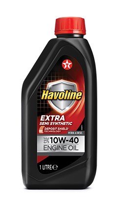 Olej TEXACO Havoline Extra 10W/40 1L ACEA A3/B4 API SN/CF  VW 502.00/505.00/501.01; MB 229.3 /226.5 ; RN0700/710 ; PSA B71-2300 ; FIAT 9.55535 G2/D2