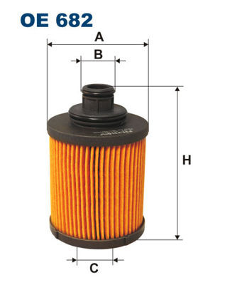 Filtr OE682 zam.OX418D