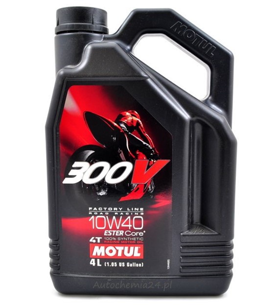 Olej Motul 300V 10W/40 4T 4l motocyklowy FACTORY LINE