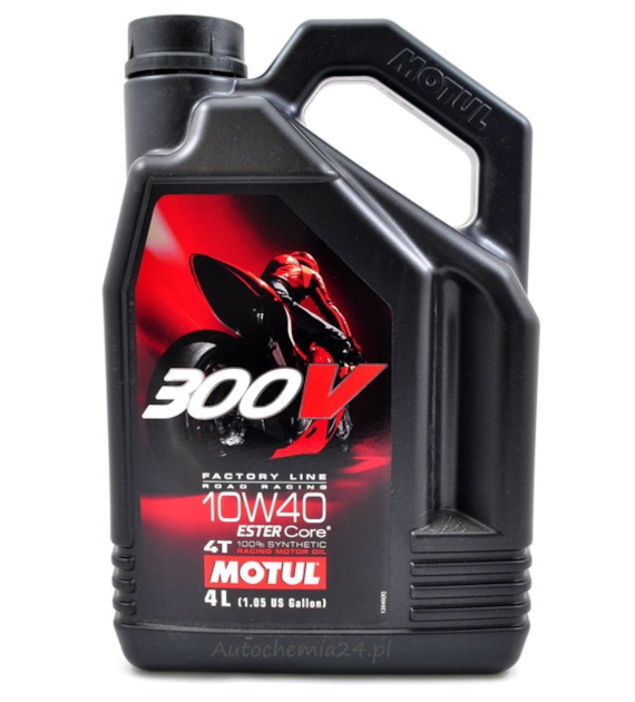 Olej Motul 300V 10W/40 4T 4l motocyklowy FACTORY LINE