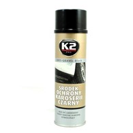 K2 Środek ochronny do karoserii (baranek) spray czarny  500ml   (L310)