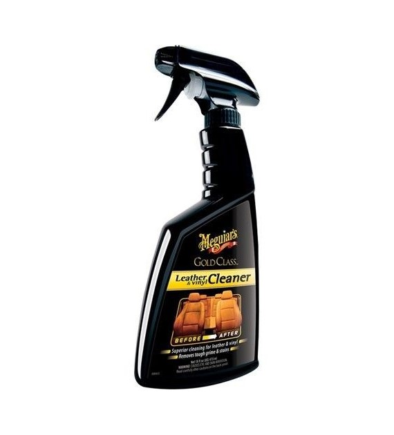 MEGUIARS Gold Class Leather Vinyl cleaner do czyszczenia skóry 473ml