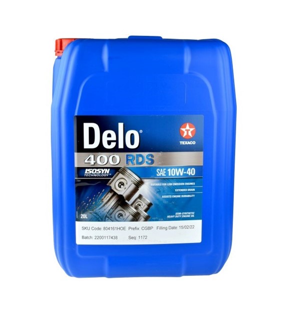 Olej TEXACO Ursa Ultra X 10W/40 20L (DELO 400 RDS )