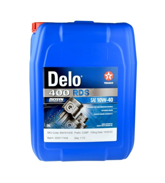 Olej TEXACO Ursa Ultra X 10W/40 20L (DELO 400 RDS )