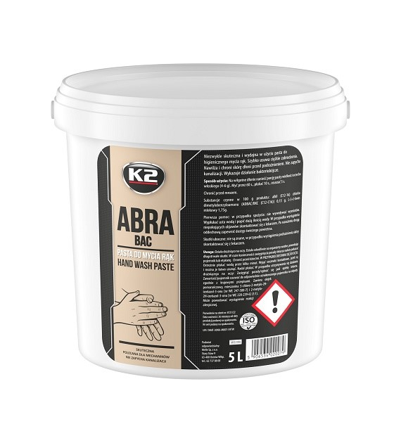 K2 ABRA Pasta mycia do rąk 5L   (W525)